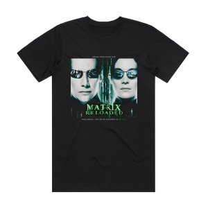 Don Davis The Matrix Reloaded The Complete Score Album Cover T-Shirt Black