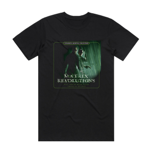 Don Davis The Matrix Revolutions 2 Album Cover T-Shirt Black