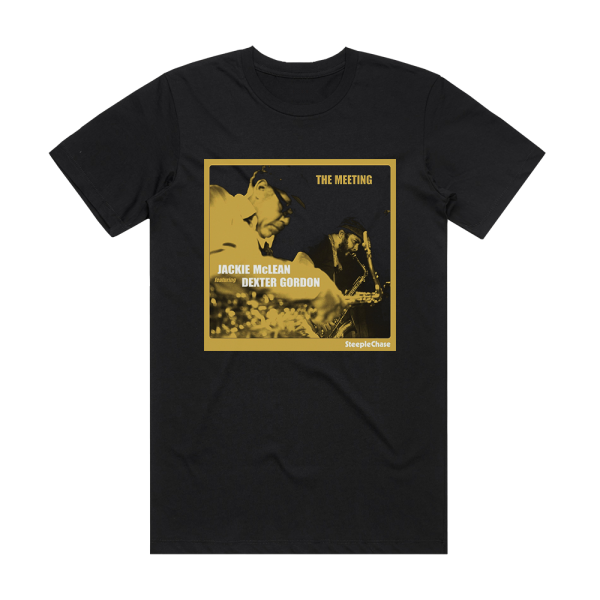 Jackie McLean The Meeting Album Cover T-Shirt Black