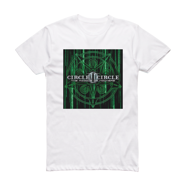 Circle II Circle The Middle Of Nowhere Album Cover T-Shirt White