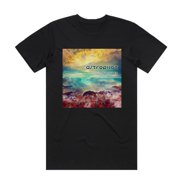 AstroPilot The Mist Ep Album Cover T-Shirt Black