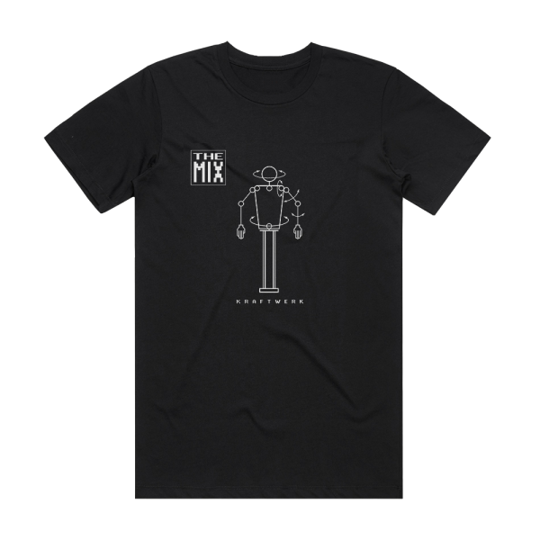 Kraftwerk The Mix 1 Album Cover T-Shirt Black