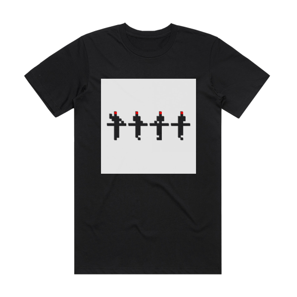 Kraftwerk The Mix 2 Album Cover T-Shirt Black