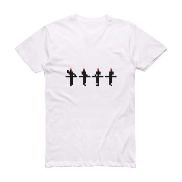 Kraftwerk The Mix 2 Album Cover T-Shirt White