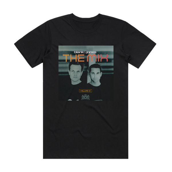 Blank and Jones The Mix Volume 2 Album Cover T-Shirt Black