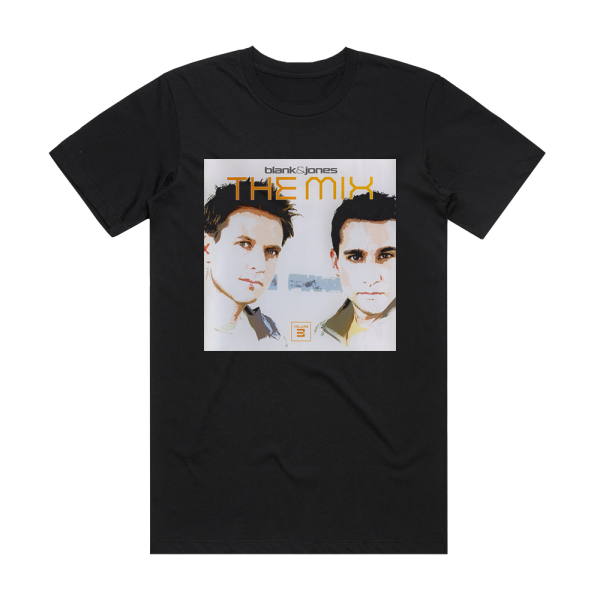 Blank and Jones The Mix Volume 3 Album Cover T-Shirt Black