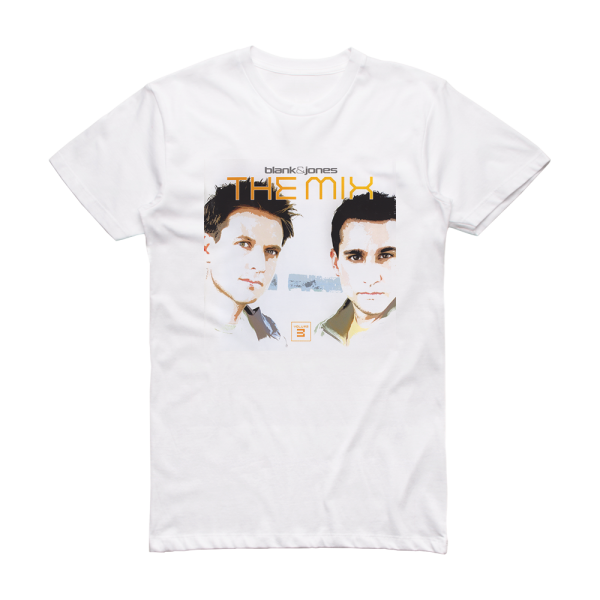 Blank and Jones The Mix Volume 3 Album Cover T-Shirt White
