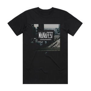 Manafest The Moment 2 Album Cover T-Shirt Black
