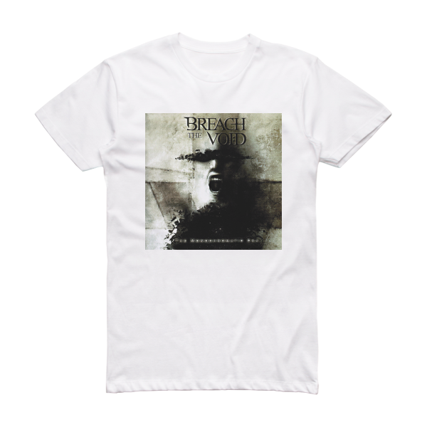 Breach the Void The Monochromatic Era Album Cover T-Shirt White