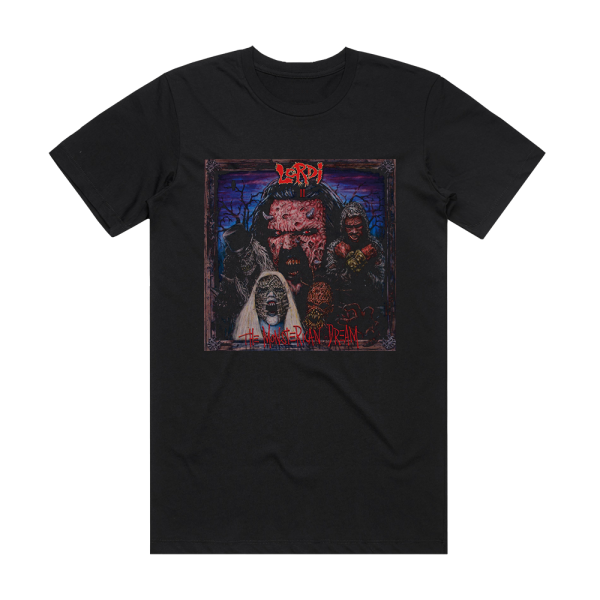 Lordi The Monsterican Dream 2 Album Cover T-Shirt Black