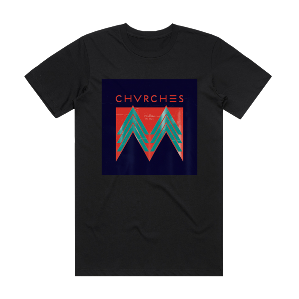 CHVRCHES The Mother We Share 2 Album Cover T-Shirt Black