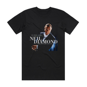 Neil Diamond The Movie Album As Time Goes By Album Cover T-Shirt Black