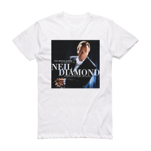 Neil Diamond The Movie Album As Time Goes By Album Cover T-Shirt White