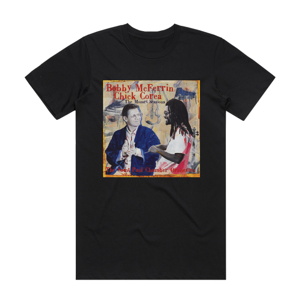 Bobby McFerrin The Mozart Sessions Album Cover T-Shirt Black