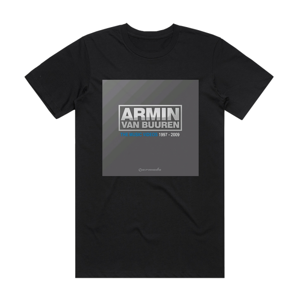 Armin van Buuren The Music Videos 19972009 Album Cover T-Shirt Black