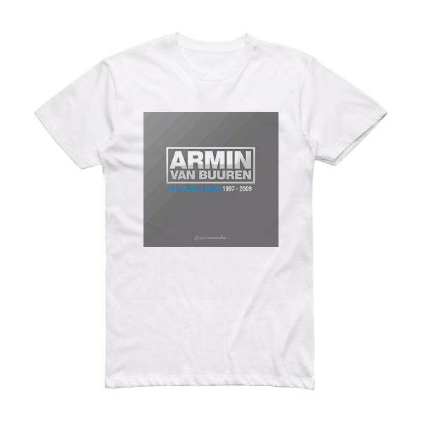 Armin van Buuren The Music Videos 19972009 Album Cover T-Shirt White