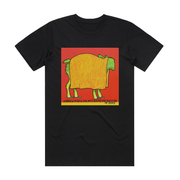 Andrew Bird The Mysterious Production Of Eggs Album Cover T-Shirt Black