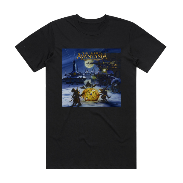 Avantasia The Mystery Of Time Album Cover T-Shirt Black