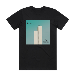 Baio The Names Album Cover T-Shirt Black