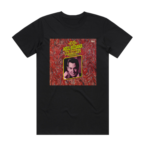 Neil Sedaka The Neil Sedaka Collection 1959 1961 Album Cover T-Shirt Black