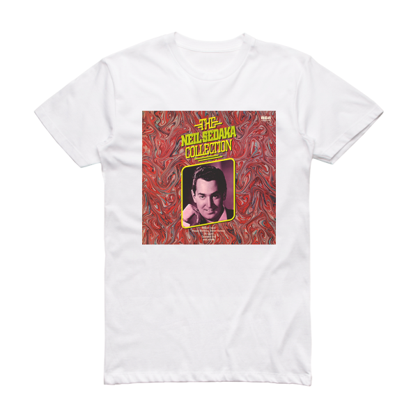 Neil Sedaka The Neil Sedaka Collection 1959 1961 Album Cover T-Shirt White