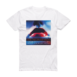 Cliff Martinez The Neon Demon Original Motion Picture Soundtrack Album Cover T-Shirt White