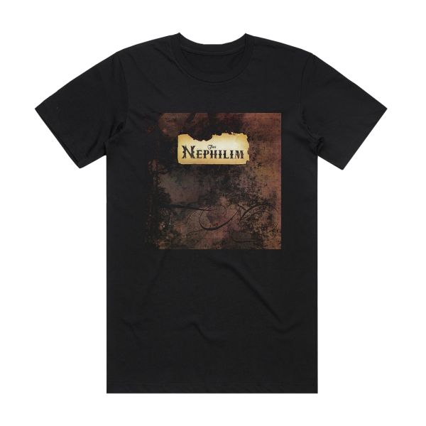 Fields of the Nephilim The Nephilim Album Cover T-Shirt Black