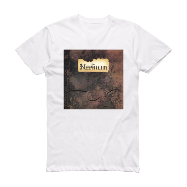 Fields of the Nephilim The Nephilim Album Cover T-Shirt White