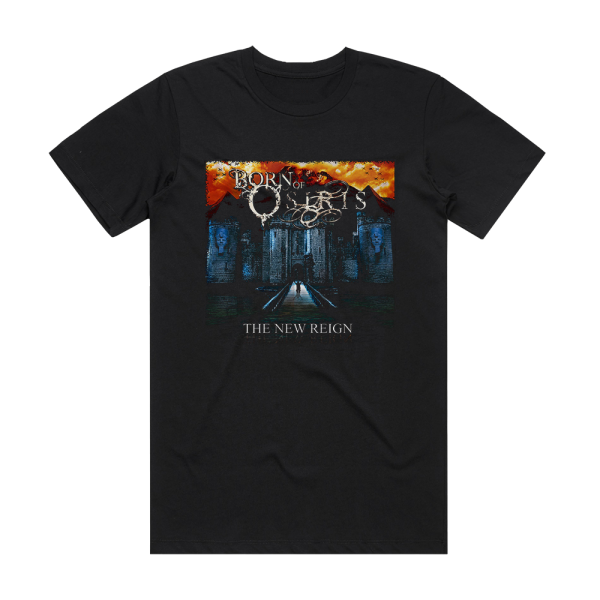 Born of Osiris The New Reign Album Cover T-Shirt Black