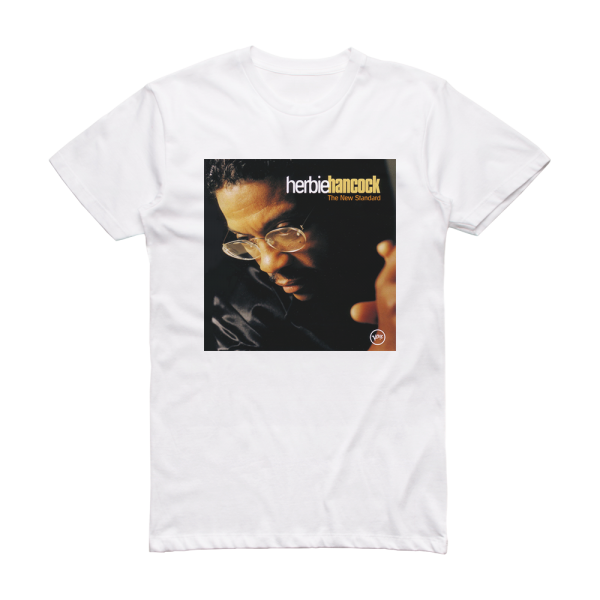 Herbie Hancock The New Standard Album Cover T-Shirt White