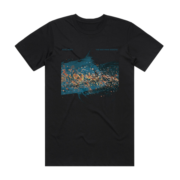 Bloc Party The Nextwave Sessions Album Cover T-Shirt Black