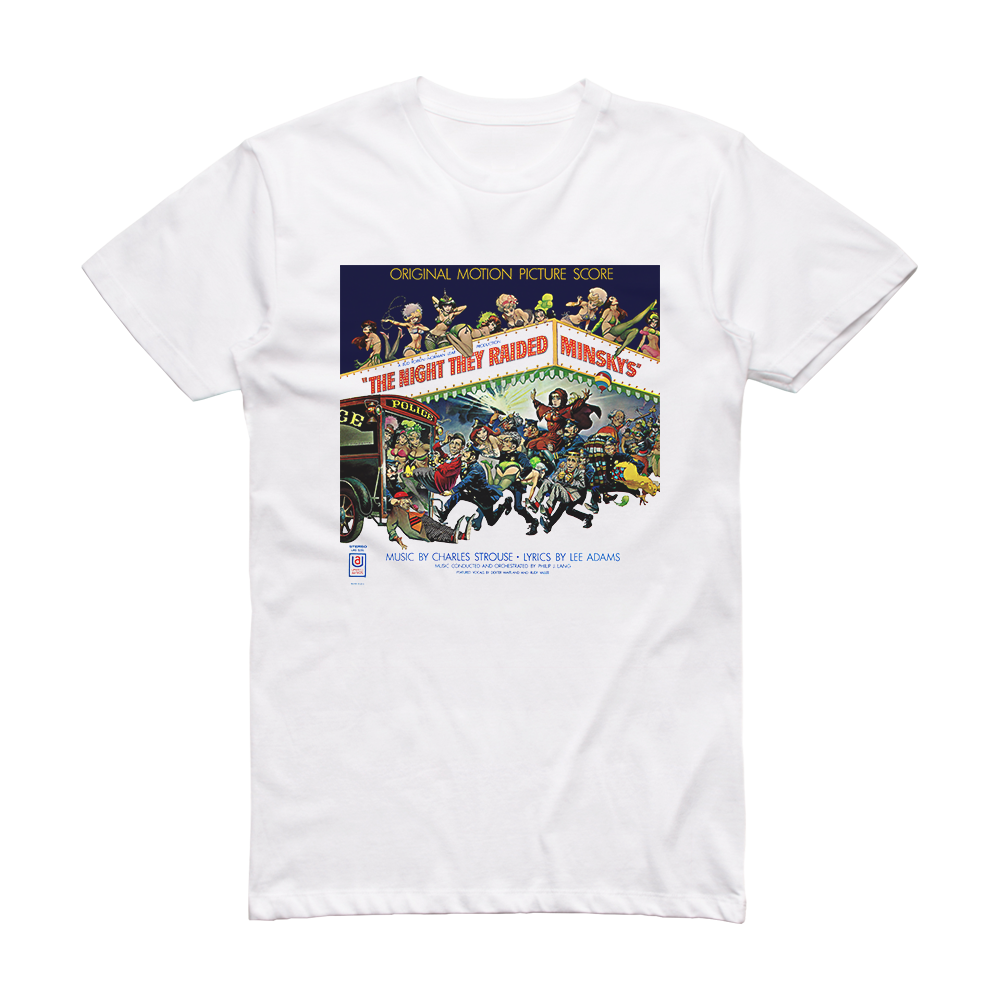 Charles Strouse The Night They Raided Minskys Album Cover TShirt White