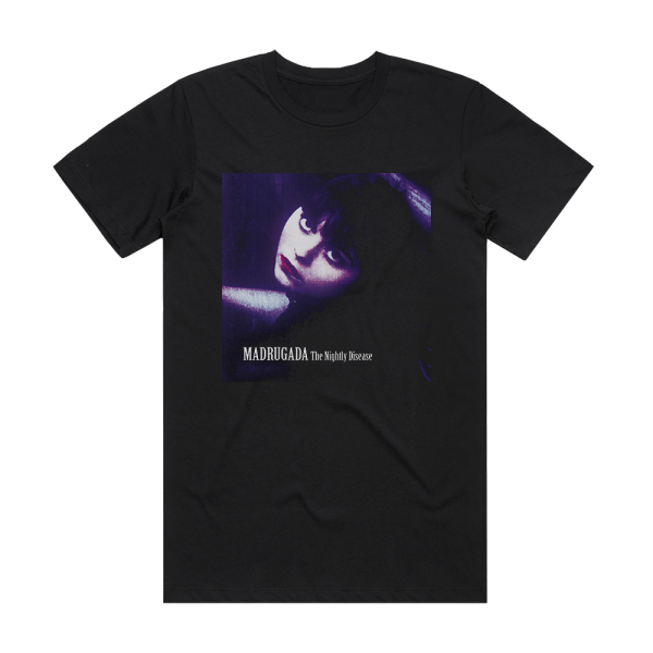 Madrugada The Nightly Disease Album Cover T-Shirt Black