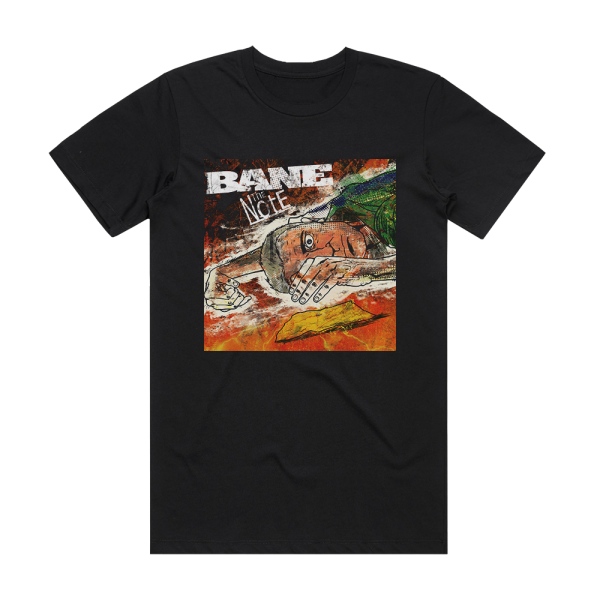 Bane The Note Album Cover T-Shirt Black