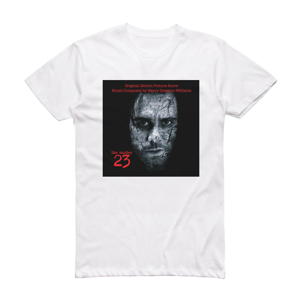 Harry Gregson-Williams The Number 23 Album Cover T-Shirt White