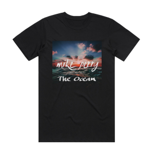 Mike Perry The Ocean Album Cover T-Shirt Black