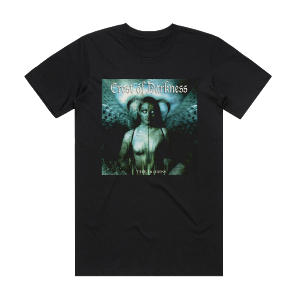 Crest of Darkness The Ogress Album Cover T-Shirt Black