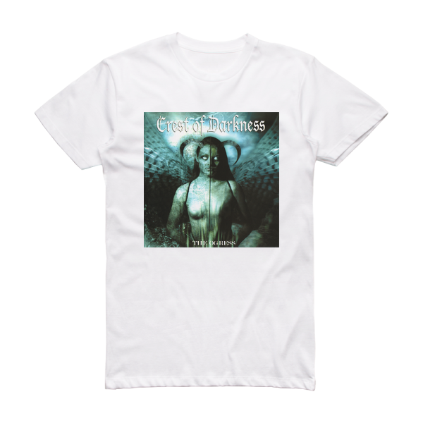 Crest of Darkness The Ogress Album Cover T-Shirt White