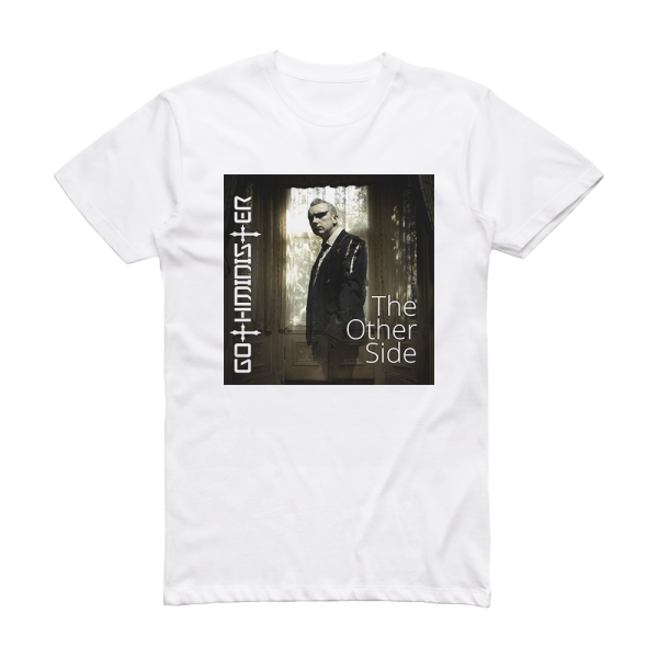 Gothminister The Other Side Album Cover T-Shirt White