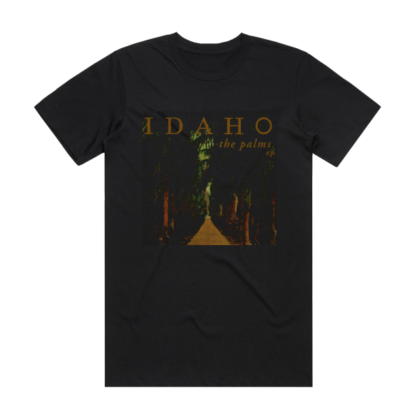 Idaho The Palms Album Cover T-Shirt Black