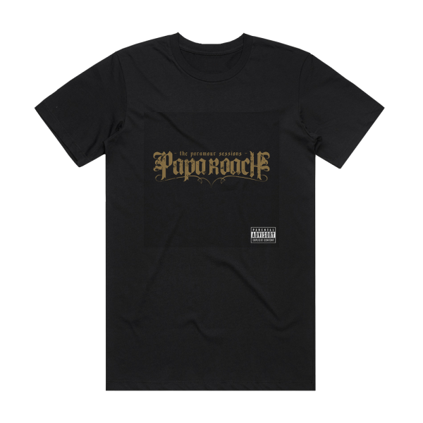 Papa Roach The Paramour Sessions 1 Album Cover T-Shirt Black