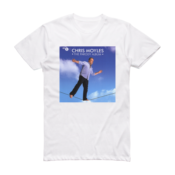 Chris Moyles The Parody Album Album Cover T-Shirt White