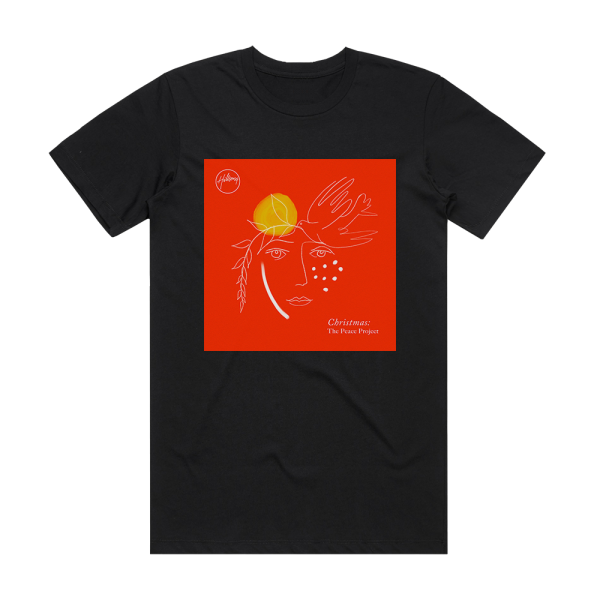 Hillsong Worship The Peace Project Album Cover T-Shirt Black