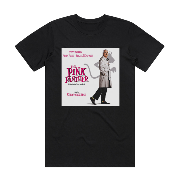 Christophe Beck The Pink Panther Album Cover T-Shirt Black