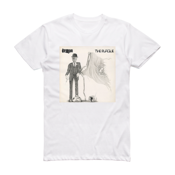 Demon The Plague Album Cover T-Shirt White