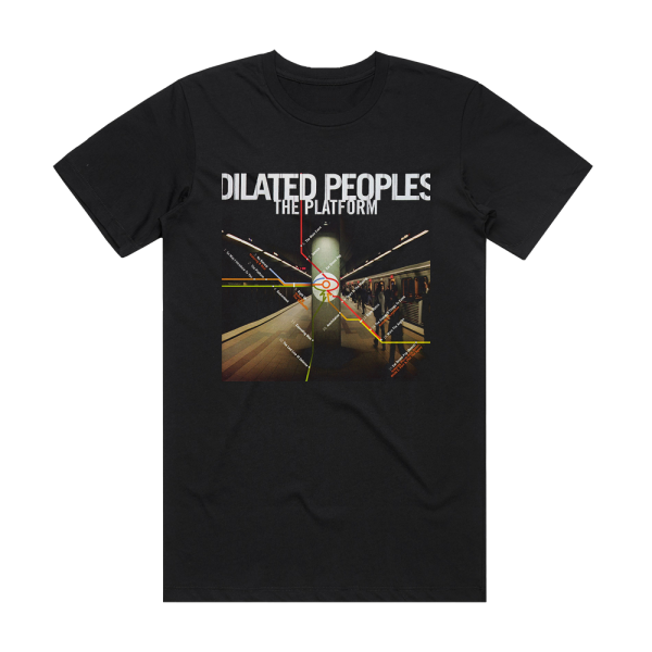 Dilated Peoples The Platform Album Cover T-Shirt Black