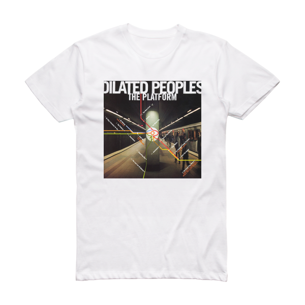 Dilated Peoples The Platform Album Cover T-Shirt White