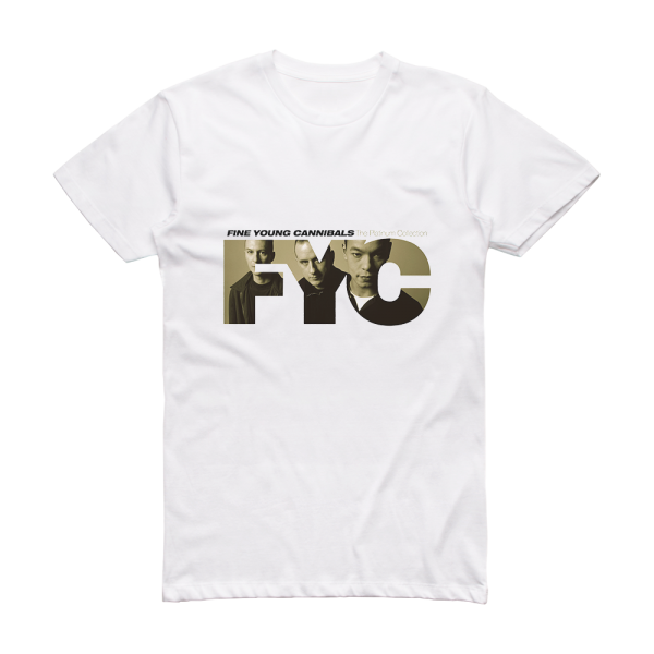 Fine Young Cannibals The Platinum Collection Album Cover T-Shirt White