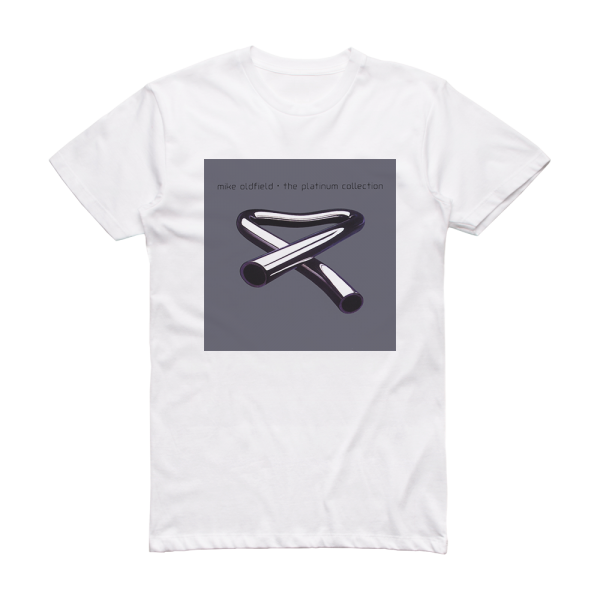 Mike Oldfield The Platinum Collection Album Cover T-Shirt White
