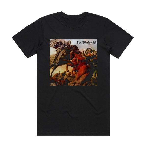 Der Blutharsch The Pleasures Received In Pain Album Cover T-Shirt Black